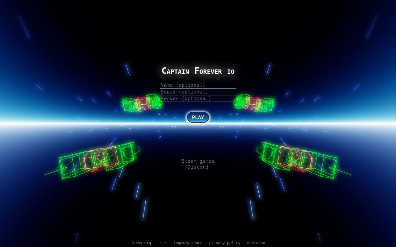 Captain Forever IO cover