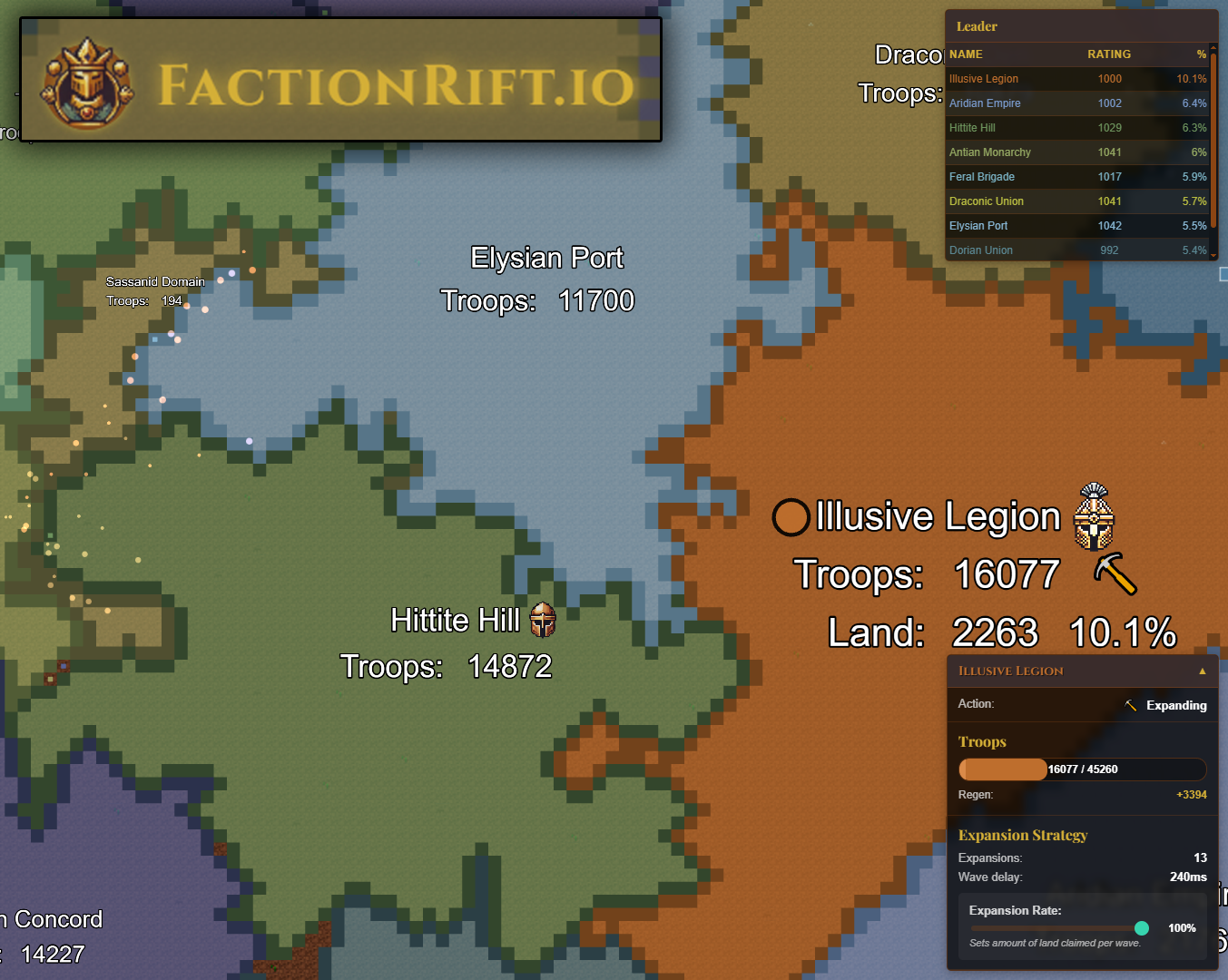 FactionRift.io cover