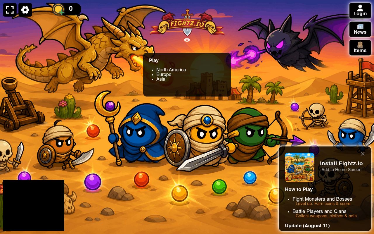 Fightz.io cover
