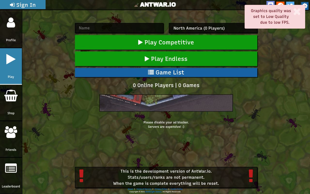 AntWar.io cover