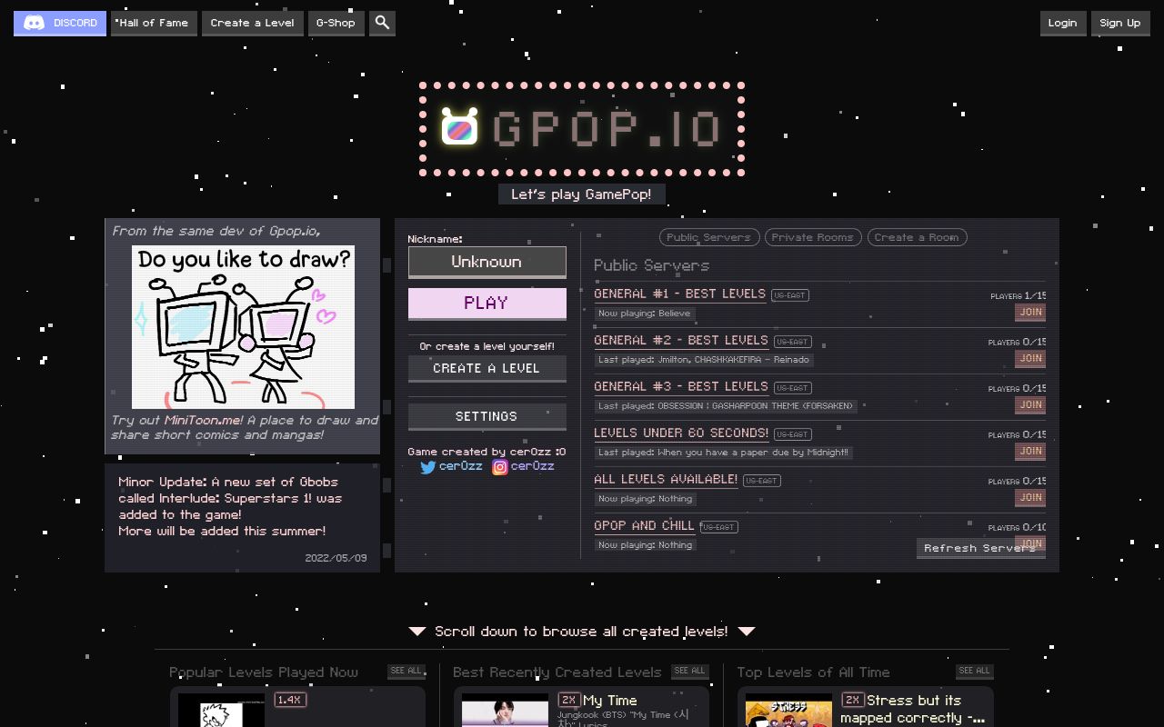 Gpop.io cover