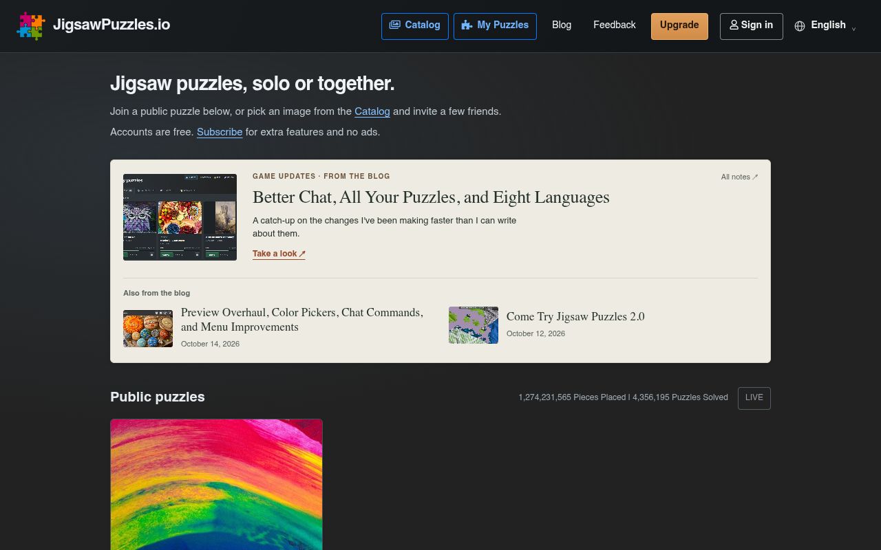 JigsawPuzzles.io cover