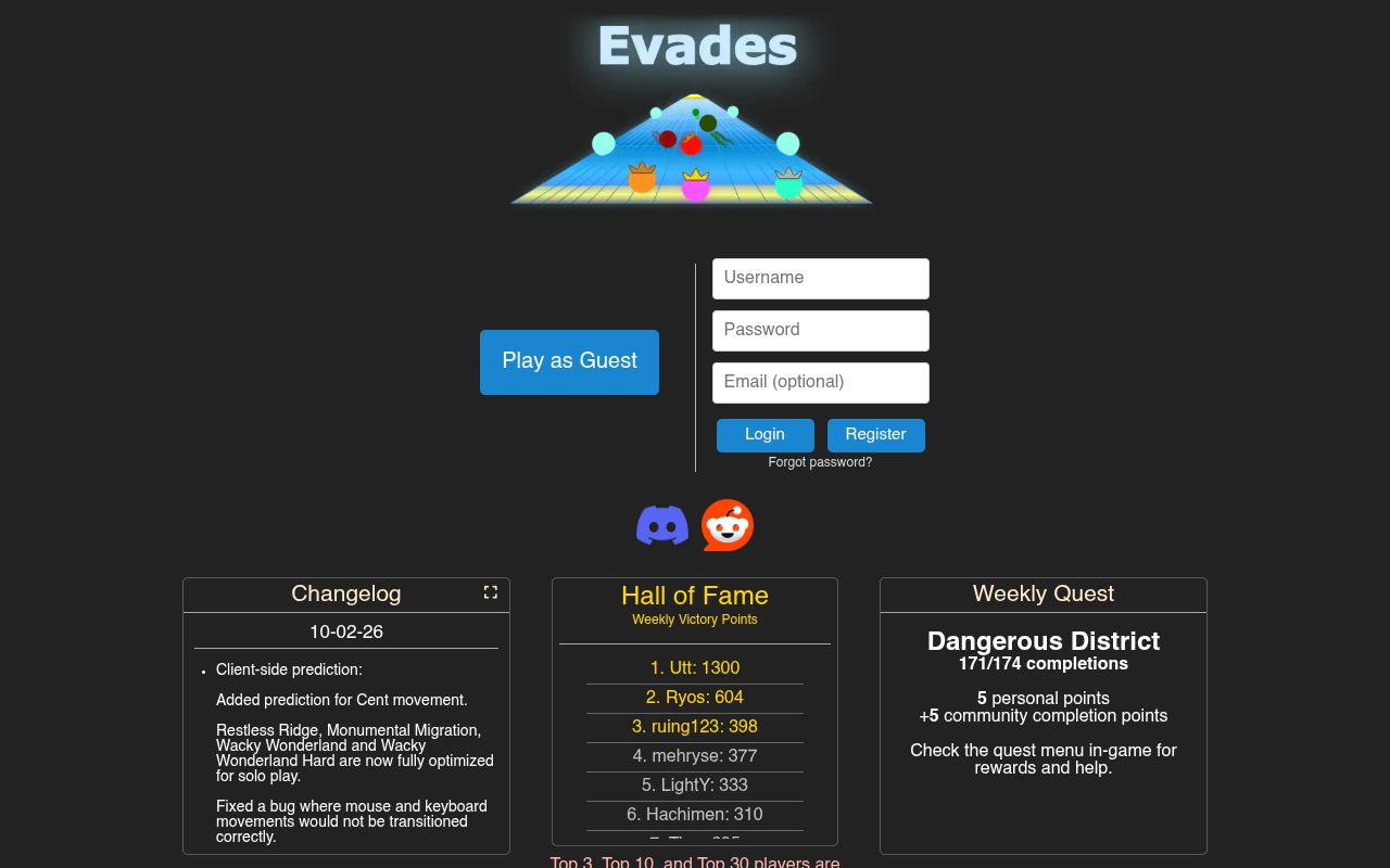 Evades cover
