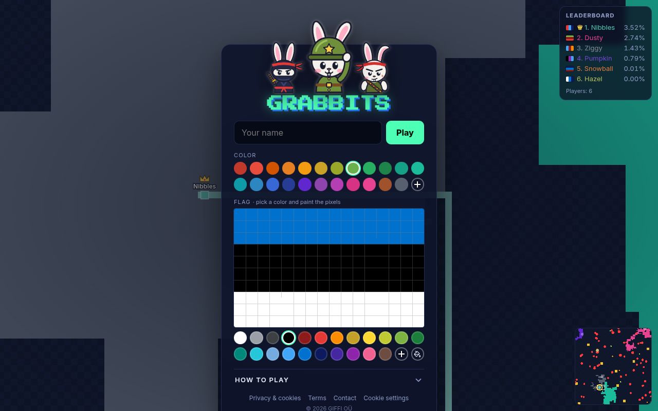 Grabbits screenshot 1