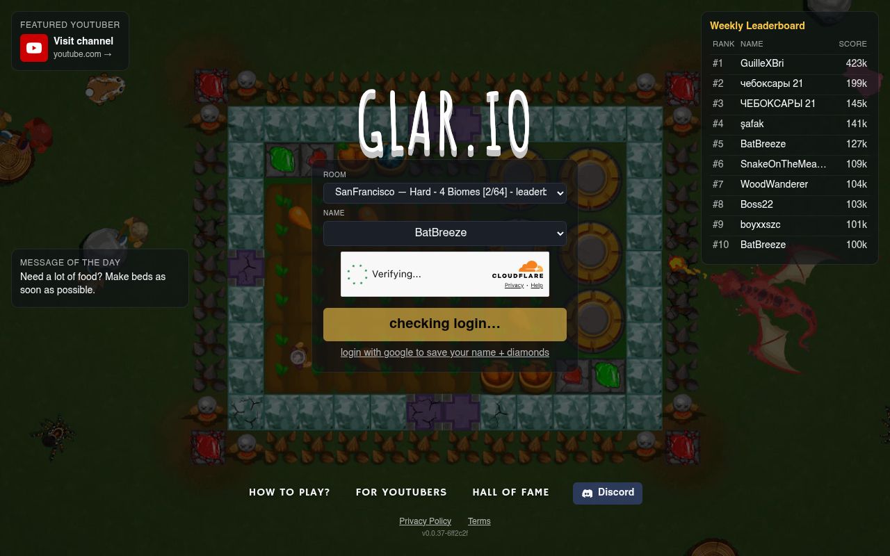 Glar.io cover