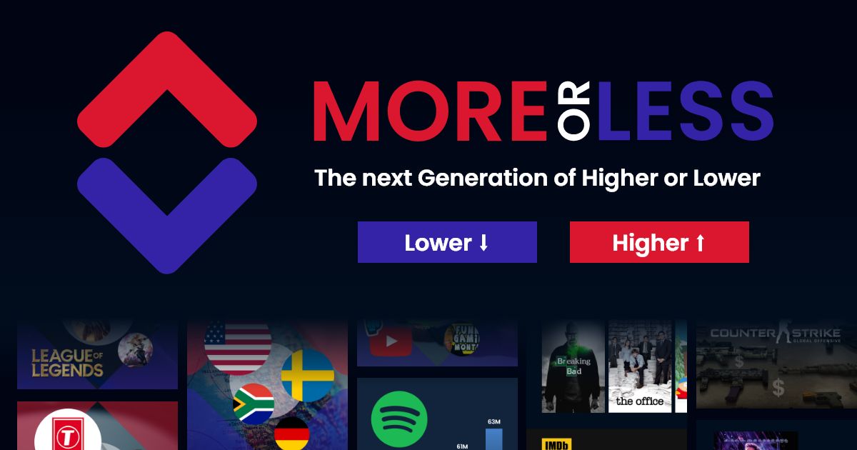 Play More or Less Game! cover