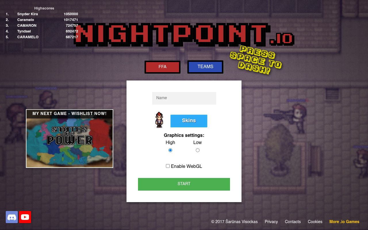Nightpoint.io cover